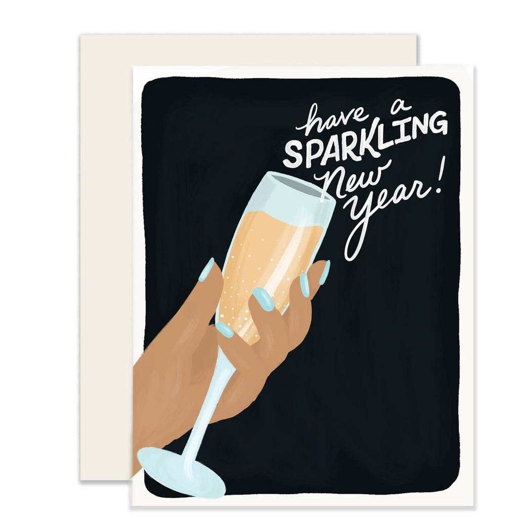 Have A Sparkling New Year! (Blank Inside)