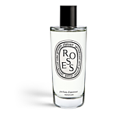 Rose scented room spray in clear glass bottle by diptyque