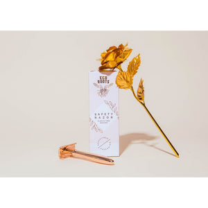 Rose Gold Safety Razor