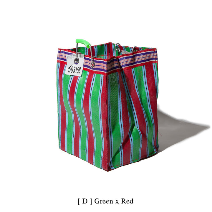 recycled plastic stripe bag rectangle d30 by puebco 503219 5