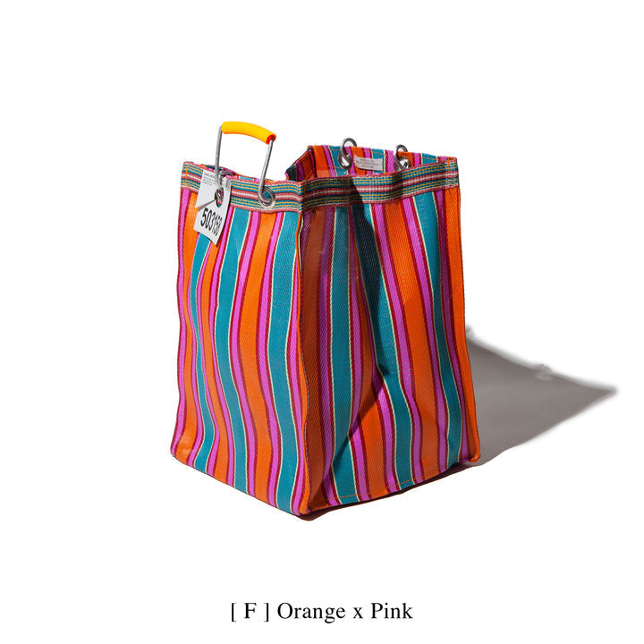 recycled plastic stripe bag rectangle d30 by puebco 503219 7