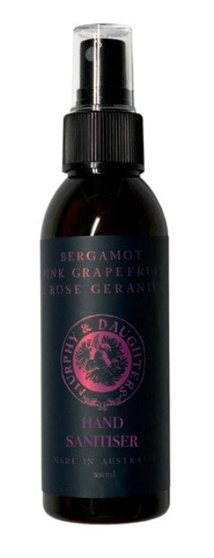 Hand Sanitiser: Bergamot, Pink Grapefruit & Geranium