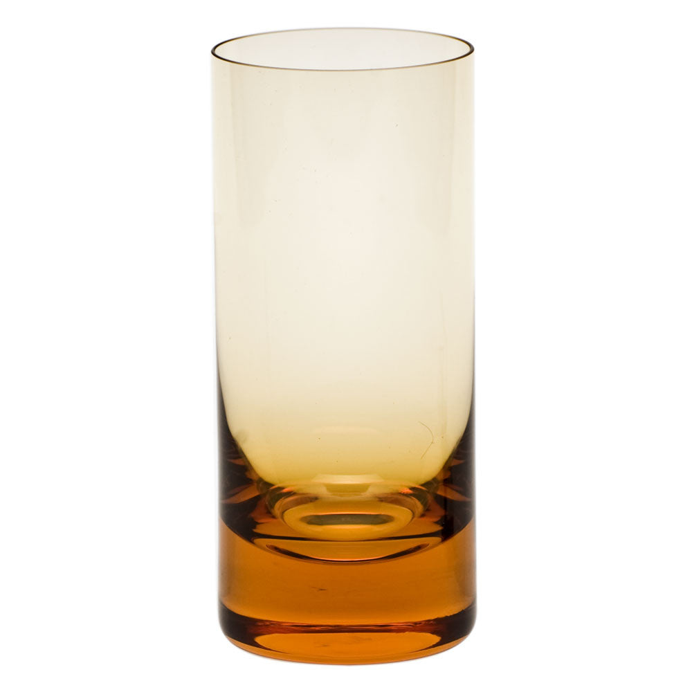 whisky hiball glass in various colors design by moser 9