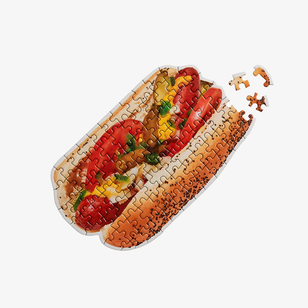 little puzzle thing series 7 chicago hot dog 1