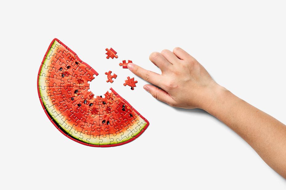 Little Puzzle Thing: Watermelon by Areaware