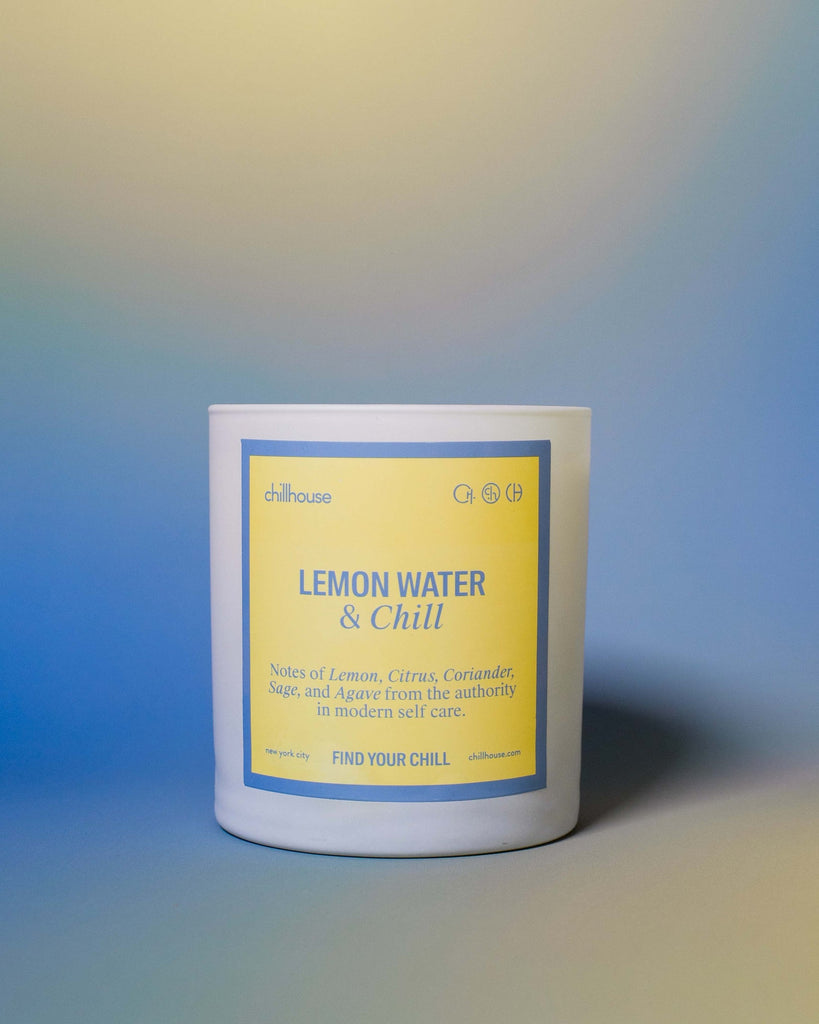 Lemon Water & Chill Candle by chillhouse