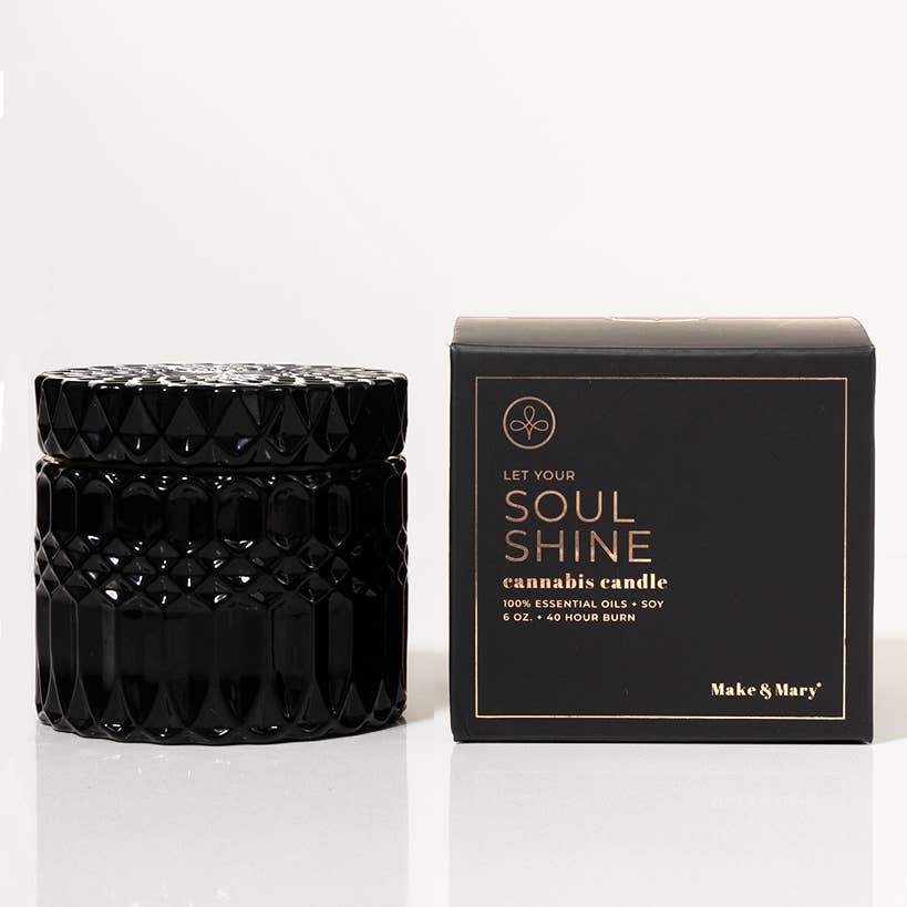 Soulshine Cannabis Candle by Make & Mary