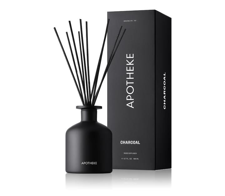 charcoal reed diffuser design by apotheke 1