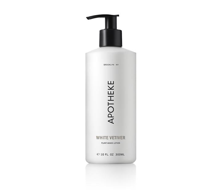 white vetiver lotion design by apotheke 1