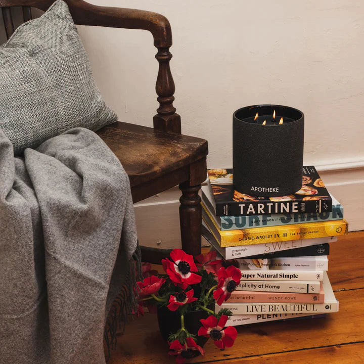charcoal concrete 4 wick candle 2