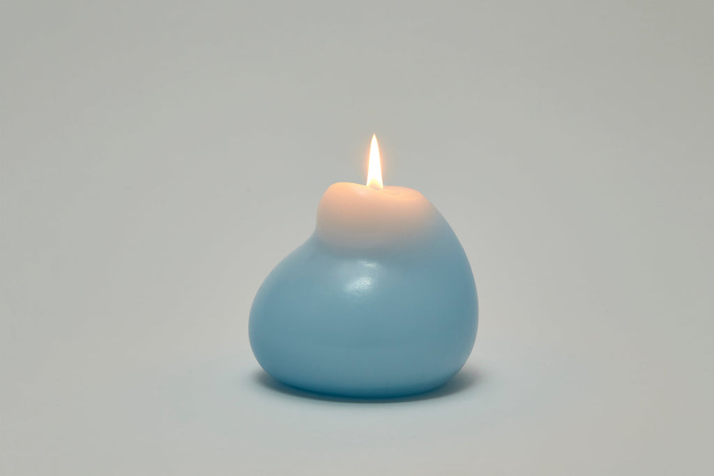 Goober Candle Eh in Blue design by Areaware