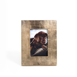 Gold Leaf Photo Frame- 4x6