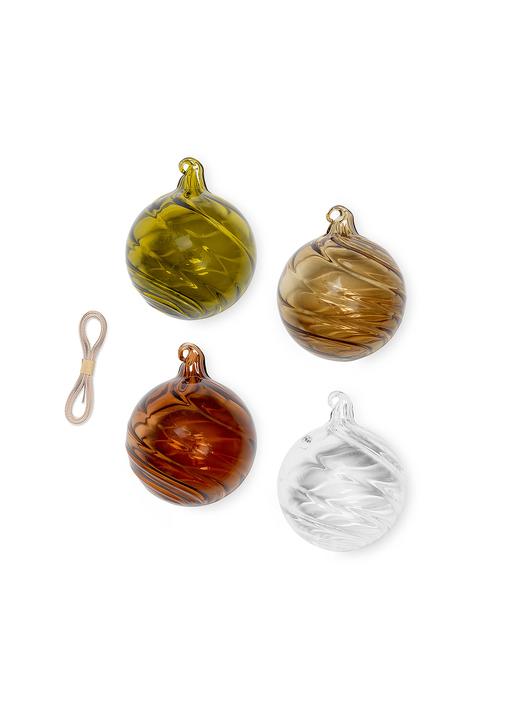 Twirl Ornaments Sets in Various Sizes
