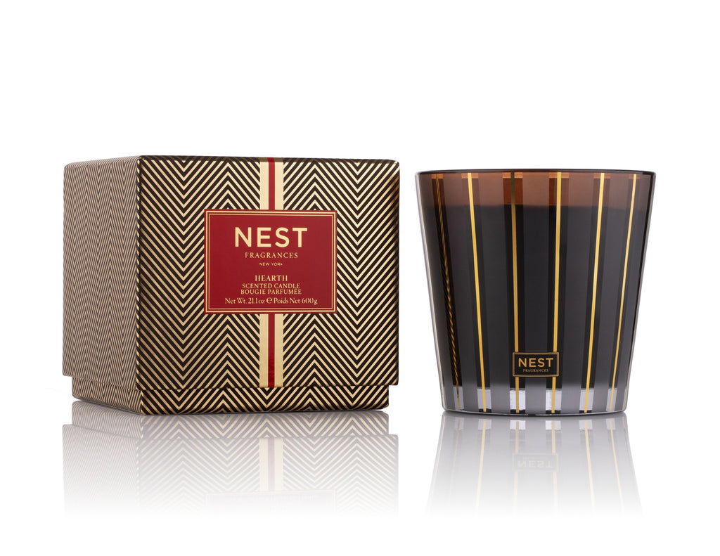 Hearth 3-Wick Candle design by Nest Fragrances