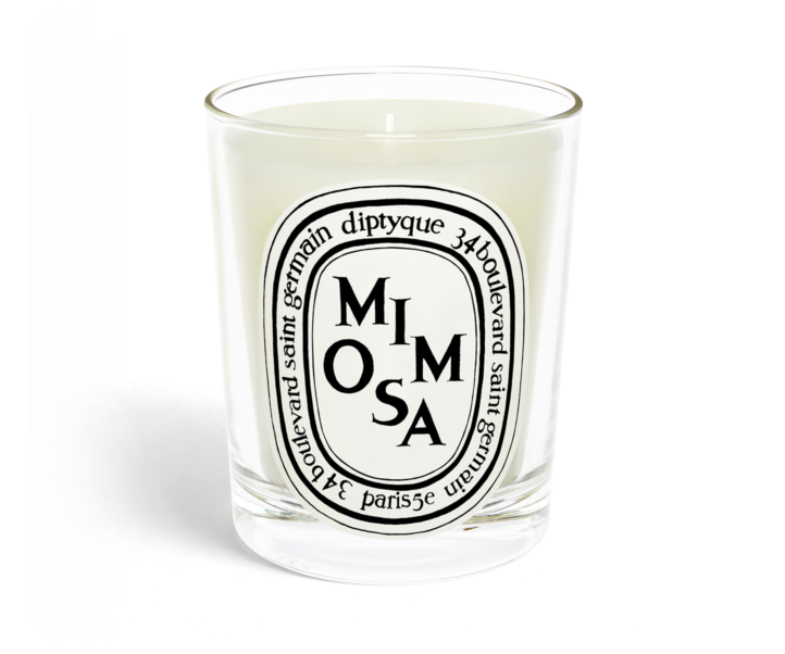 Mimosa scented candle by diptyque