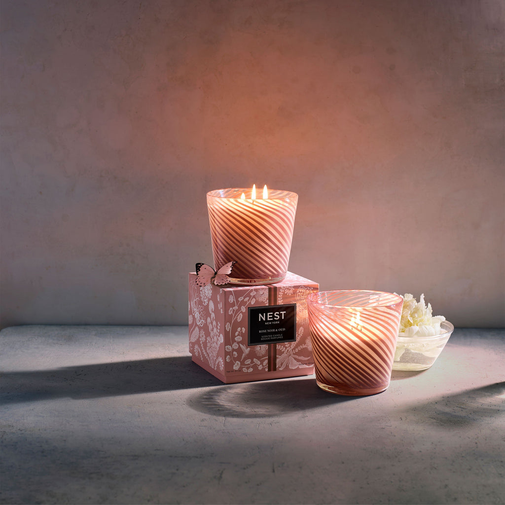 Special Edition 3 Wick Candle in Rose Noir & Oud by Nest Fragrances