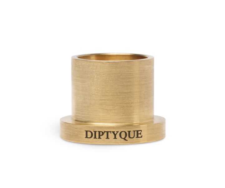 Brass tapper candle holder by diptyque